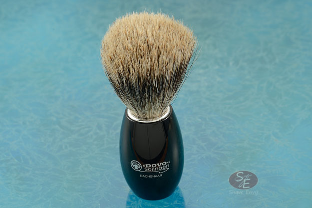Shave Brush, Black Acrylic with Pure Badger (918052)